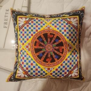 Dolce & Gabbana Foulard Printed Cushion